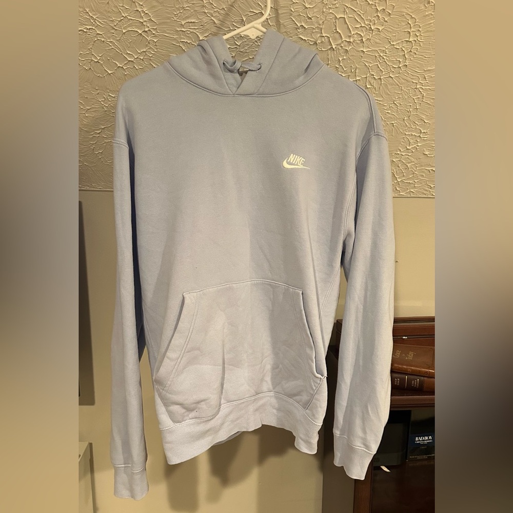 Nike Sky Blue Pullover Hoodie